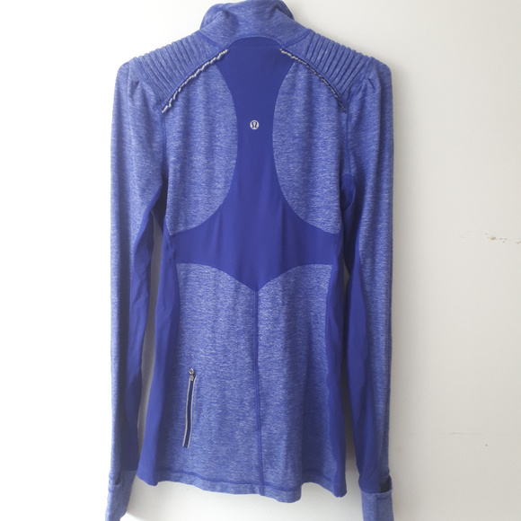Lululemon Running Long Sleeve Shirt Sz 6 Purple - Picture 4 of 8